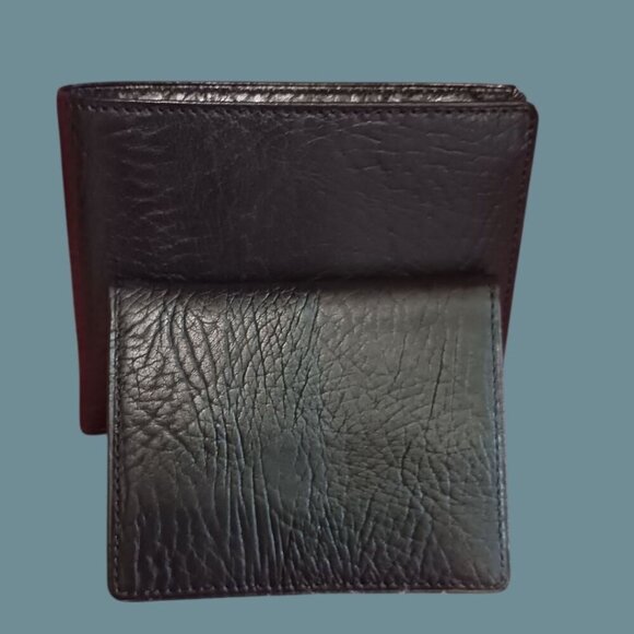 Polo Ralph Lauren Black Leather Bi-Fold Wallet With Box - Picture 11 of 11